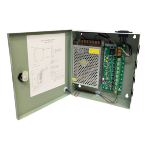 CCTV-Power-Supply-12VDC-8.3A-9-way-Fused-with-LED