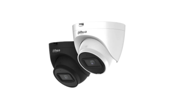 Maintain a watchful eye over your property with the Dahua 2MP IR Eyeball Network Camera. This feature-rich camera boasts a high-resolution 2MP sensor that captures crisp and clear video footage, even in low-light conditions. With built-in infrared (IR) illuminators, the camera provides exceptional night vision for up to 30 meters, ensuring 24/7 surveillance capabilities. Uncompromising Security and Clarity: 2MP High-Resolution Sensor: Capture sharp and detailed video footage in resolutions up to 2 megapixels (1920 x 1080), allowing for clear identification of objects and people within the camera's view. Powerful Night Vision: Equipped with infrared (IR) illuminators, the camera effectively captures clear night vision footage for up to 30 meters, ensuring continuous monitoring even in darkness. Audio Recording (Optional): (If applicable) Enhance situational awareness with built-in microphone capabilities. Record audio along with video footage for a more comprehensive security solution. Versatile Functionality and Design: Eyeball Design: The eyeball design allows for flexible positioning and multi-directional viewing, adapting to various surveillance needs. Network Connectivity: Connect the camera to your network for remote viewing and recording. Access live footage and manage recordings from a PC, smartphone, or tablet. Weatherproof Housing: The weatherproof housing protects the camera from dust, rain, and other outdoor elements, ensuring reliable operation in various environments. Features: 2MP High-Resolution Sensor (1920 x 1080) Up to 30m IR Night Vision Audio Recording (Optional) Eyeball Design for Multi-Directional Viewing Network Connectivity Weatherproof Housing